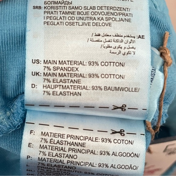 Reebok Light Blue Leggings - Picture 4 of 4